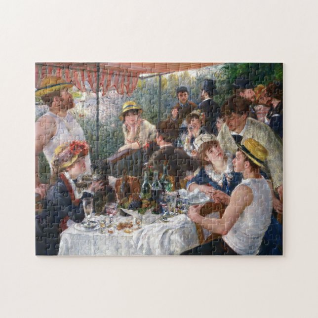 Puzzle Pierre-Auguste Renoir - Déjeuner de la fête nautiq (Horizontal)