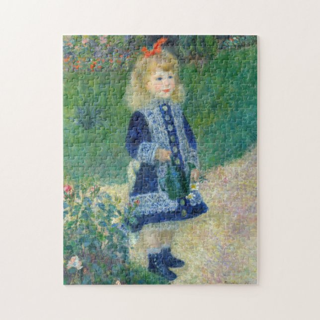 Puzzle Pierre-Auguste Renoir - Une fille avec une canne d (Vertical)