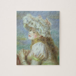 Puzzle Pierre une jeune femme de Renoir dans un