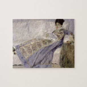 Puzzle Pierre une Madame Monet de Renoir sur un sofa