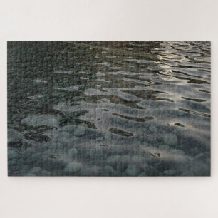 Puzzle Pierres douces dans la série d'eau ondulée, photo 