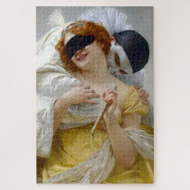 Puzzle Pierrot and Columbine - Guillaume Seignac (Vertical)