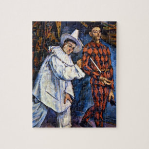 Puzzle Pierrot et Arlequin, Mardi Gras par Paul Cezanne