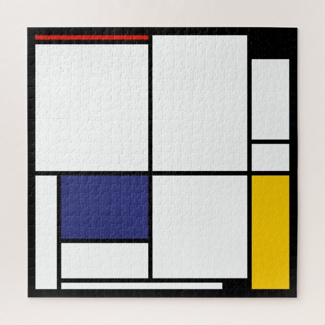 Puzzle Piet Mondrian, Grande Tableau 1 (Vertical)