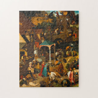 Puzzle Pieter Bruegel L'Ancien - Les Proverbes Néerlandai