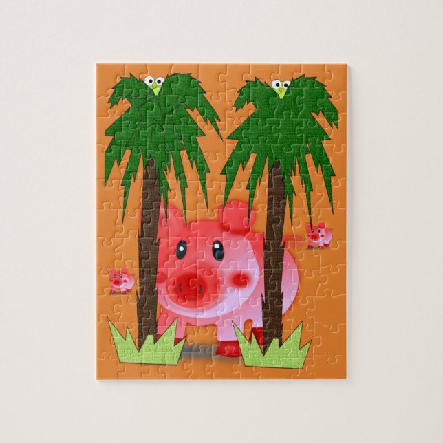 Puzzle Pig (Vertical)