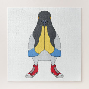 Puzzle Pigeon avec chaussures