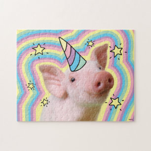 Puzzle Piglet magique Unicorn