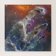 Piliers de création NIRCam & MIRI Image composite