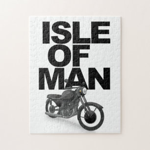 Puzzle Pilote de moto de l'île de Man