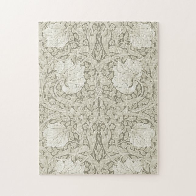 Puzzle Pimpernel Ivory, William Morris (Vertical)