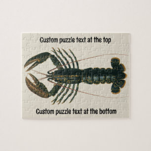 Puzzle Pinces de homard Marin vintage Vie Océan Crustacé