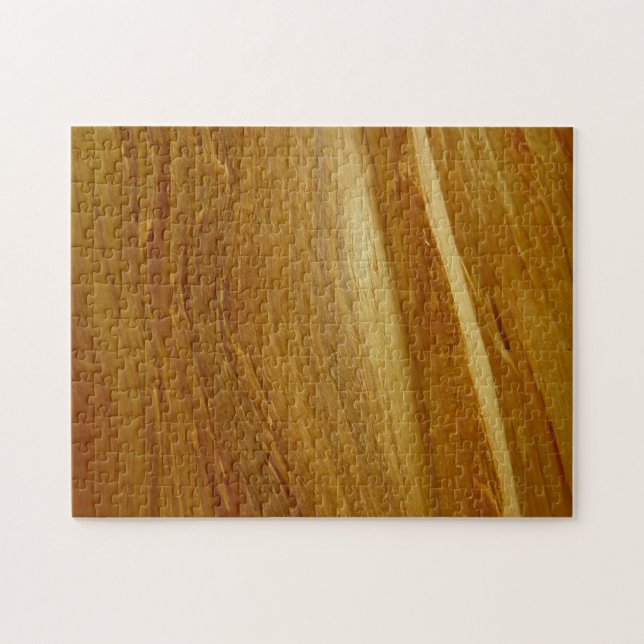 Puzzle Pine Wood II Faux Texture en bois (Horizontal)