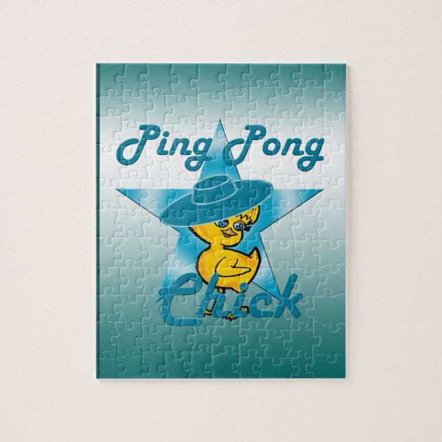 Puzzle Ping Pong Chick #7 (Vertical)