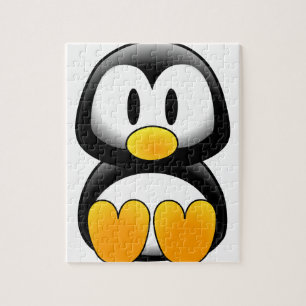 Puzzle Pingouin drôle mignon de bébé