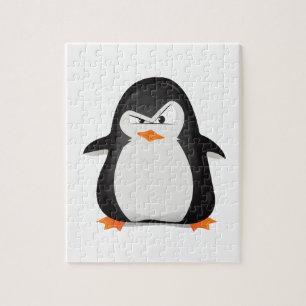 Puzzle Pingouin fâché