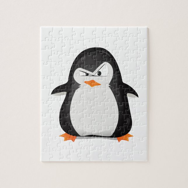 Puzzle Pingouin fâché (Vertical)
