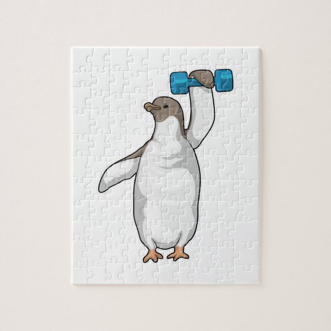 Puzzle Pingouin Fitness Dumbbell (Vertical)