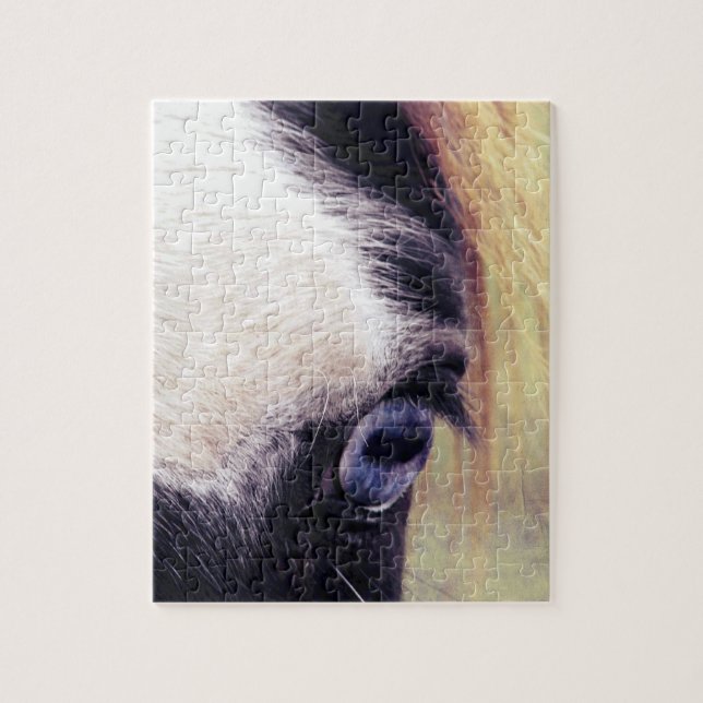 Puzzle Pinto bleu (Vertical)