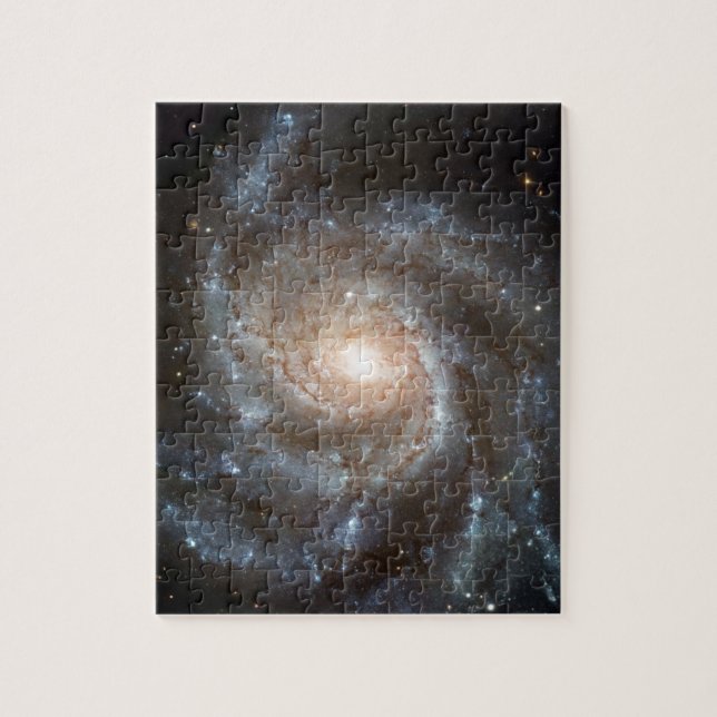 Puzzle Pinwheel galaxy Hubble Telescope Espace extra-atmo (Vertical)