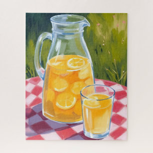 Puzzle Pique-nique de limonade   Citrons Fruit peint