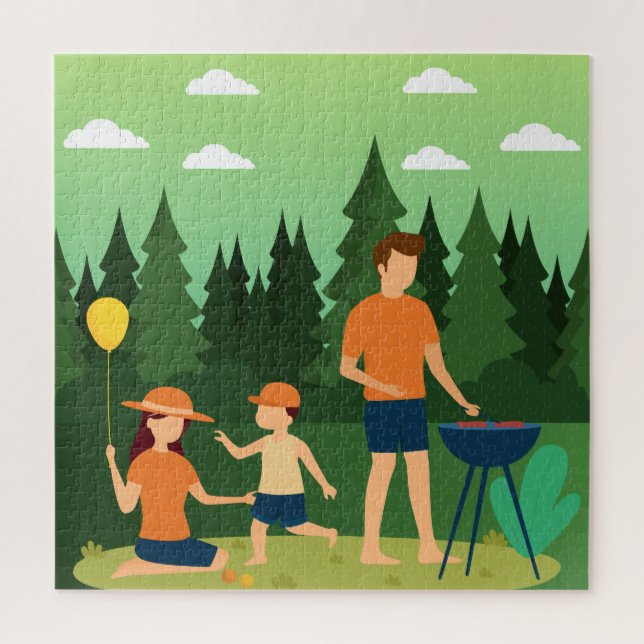 PUZZLE PIQUE-NIQUE FAMILIAL (Vertical)