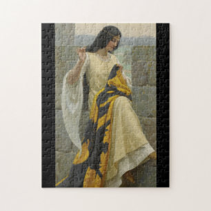 Puzzle Piquer la norme par Edmund Leighton, C. 1911