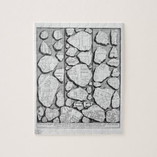 Puzzle Piranesi-Carte de Giovanni de Rome&Forma antique