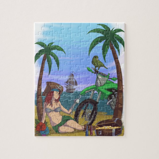Puzzle pirate la Caraïbe (Vertical)