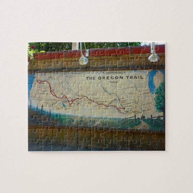 Puzzle Piste de l'Oregon (Horizontal)