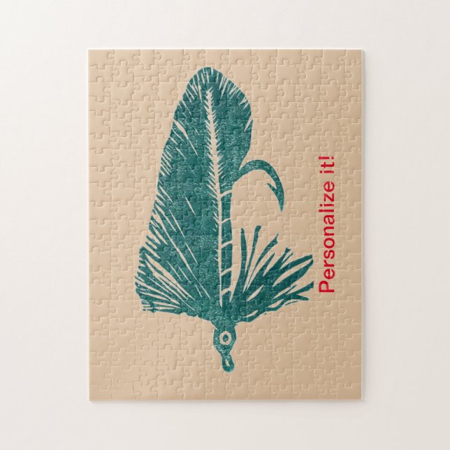 Puzzle Piste Matuka vert attache mouche, art de pêche à l (Vertical)