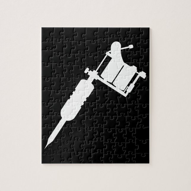 Puzzle pistolet de tatouage (Vertical)