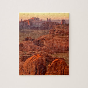 Puzzle pittoresque de la vallée du Monument, Arizona