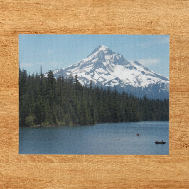 Puzzle Pittoresque Mont Hood et paysage du lac (In Situ)