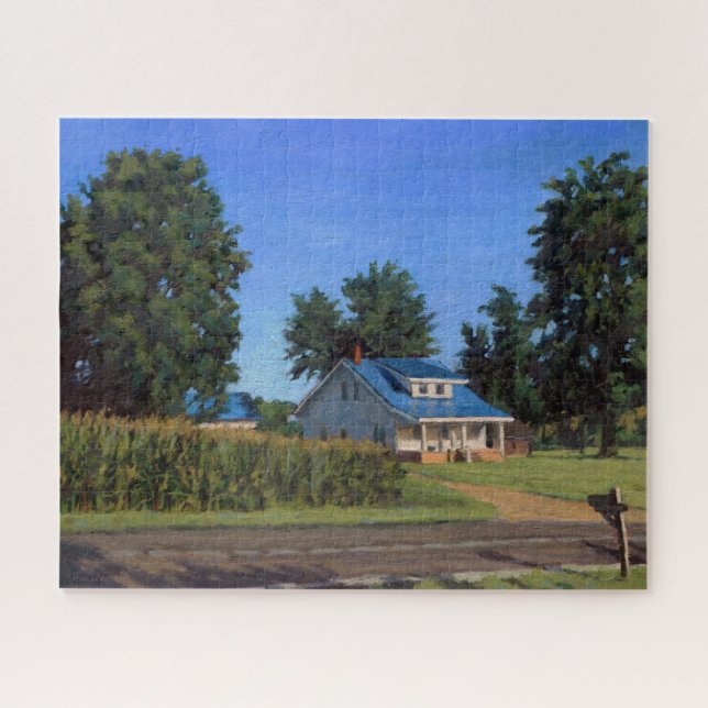 Puzzle Pittoresque Old Farm House sur Missouri Farm (Horizontal)