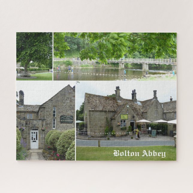 Puzzle Pittoresque pittoresque Bolton Abbey Yorkshire Dal (Horizontal)