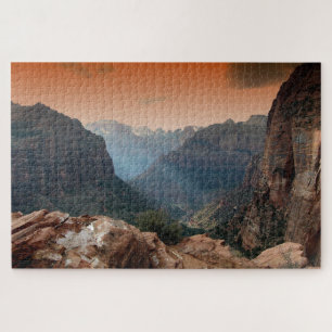Puzzle Pittoresque Zion Park Mountains