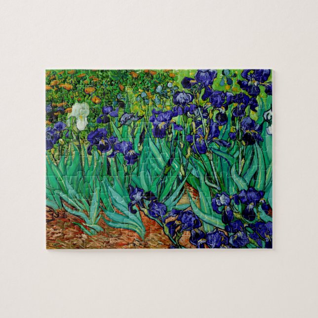 Puzzle PixDezines van gogh pourpre iris/st. remy (Horizontal)