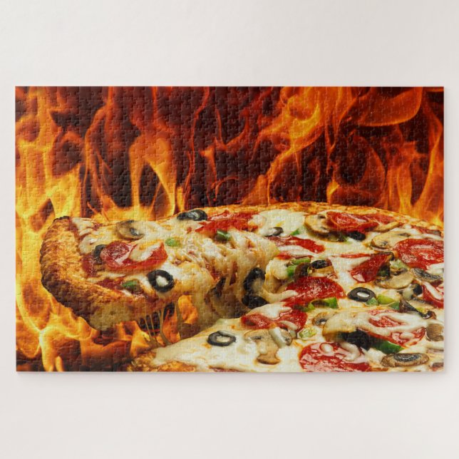 Puzzle Pizza Suprême (Horizontal)