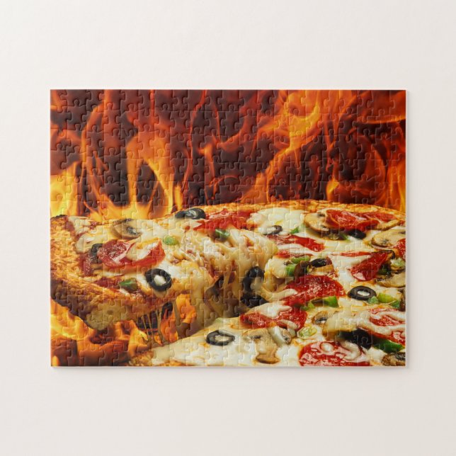 Puzzle Pizza Suprême (Horizontal)