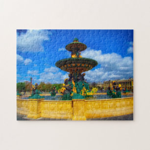 Puzzle Place de la Concord Paris.