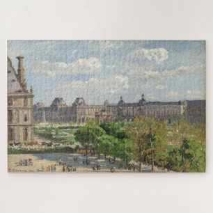 Puzzle Place du Carrousel, Paris 1900 par Camille Pissarr