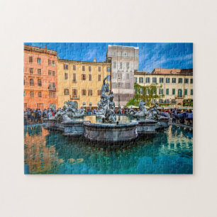 Puzzle Place Navone  Rome Italie .