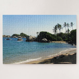 Puzzle plage caraïbe tayrona