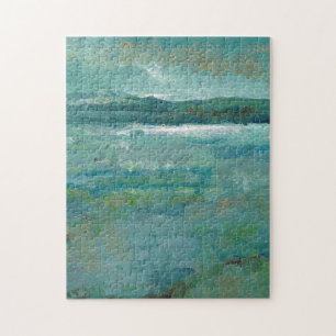 Puzzle Plage Côte Océan Abstrait Peinture