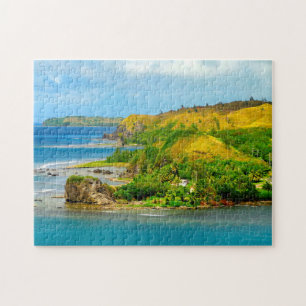 Puzzle Plage côtière de Guam.
