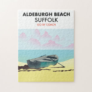 Puzzle Plage d'Aldeburgh Suffolk 