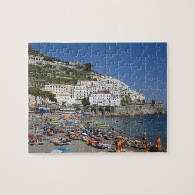 Puzzle Plage d'Amalfi, Campanie, Italie (Horizontal)