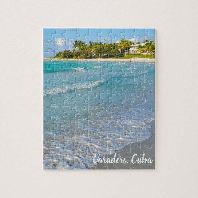 Puzzle Plage dans Vardero, Cuba (Vertical)