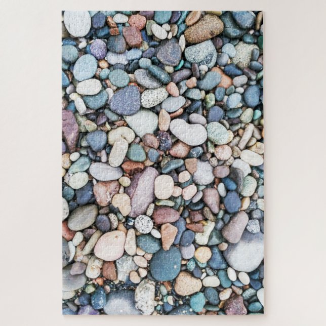 Puzzle Plage de galets (Vertical)